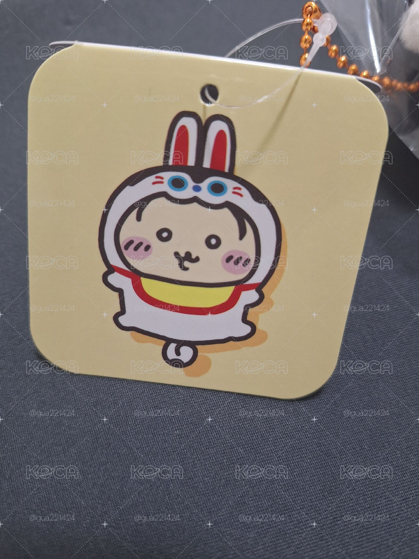 犬張子兔兔吊飾娃