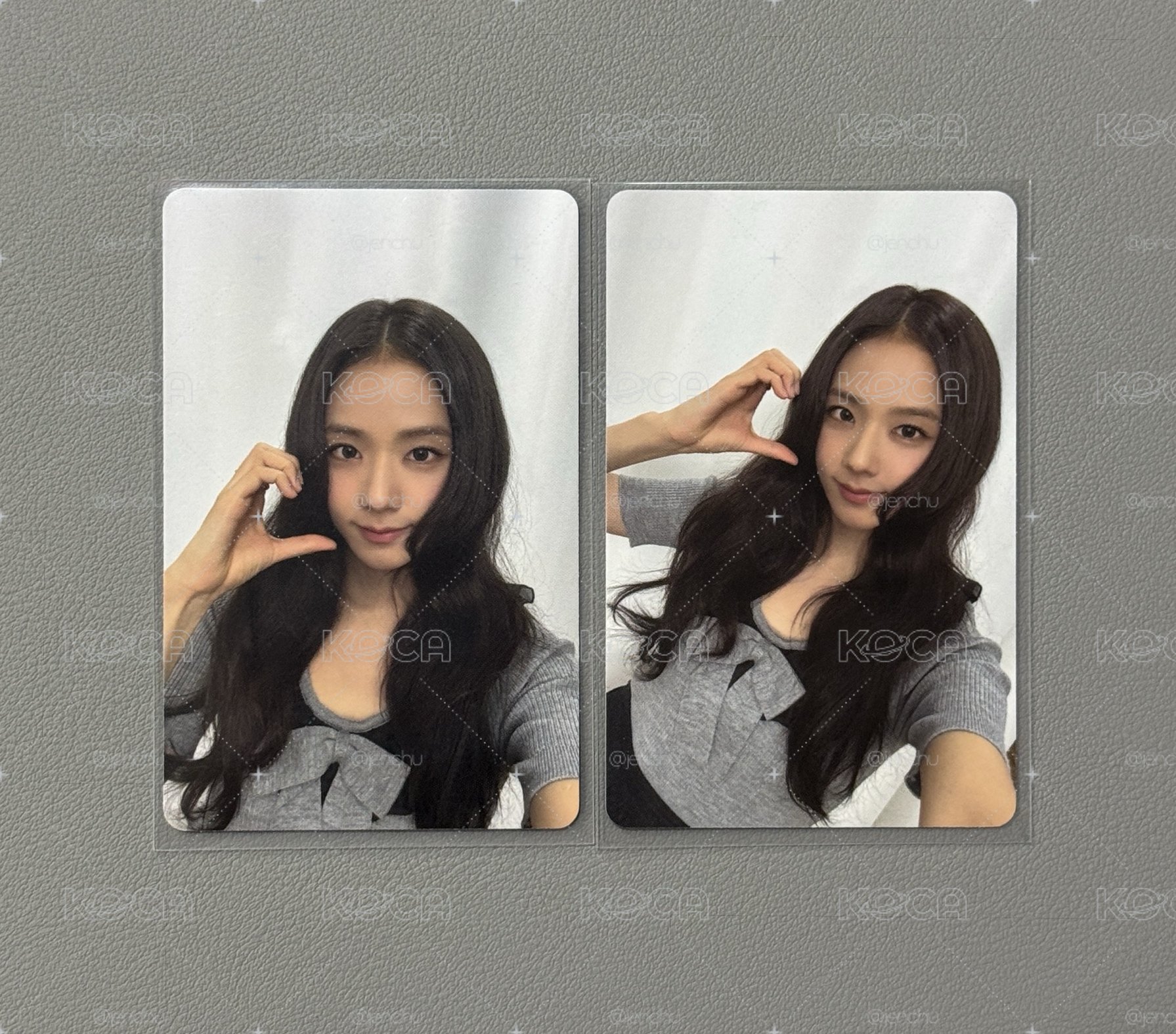 jisoo見面會入場卡