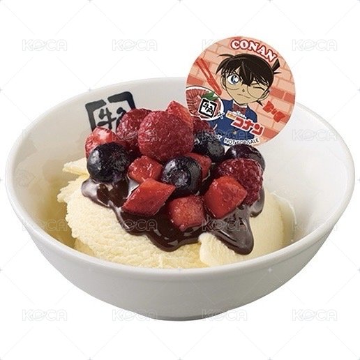 牛角 蛋糕插牌  背面