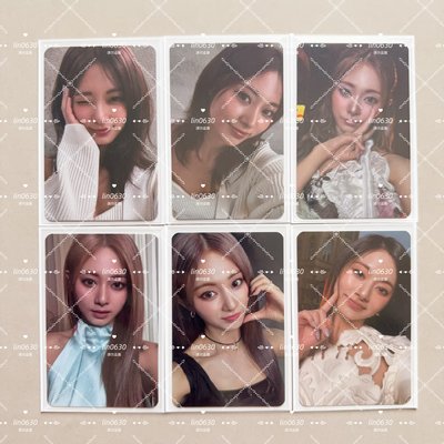 盤出 TWICE 子瑜 solo 全通路特典卡 黑膠卡 幸運卡 aboutzu