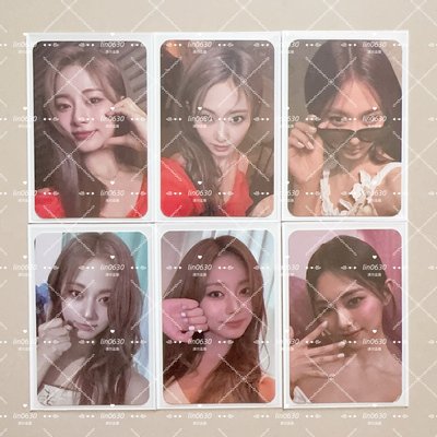 盤出 TWICE 子瑜 solo 全通路特典卡 黑膠卡 幸運卡 aboutzu