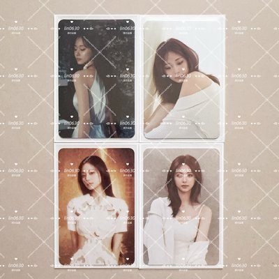 盤出 TWICE 子瑜 solo 全通路特典卡 黑膠卡 幸運卡 aboutzu