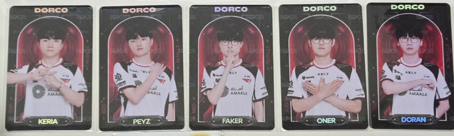 T1 Dorco小卡一組