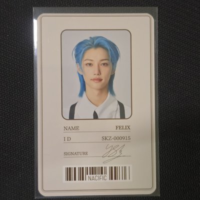 Stray Kids NACIFIC×SKZ 22.0 Final 款代言卡🐥Felix 李龍馥 菲菲