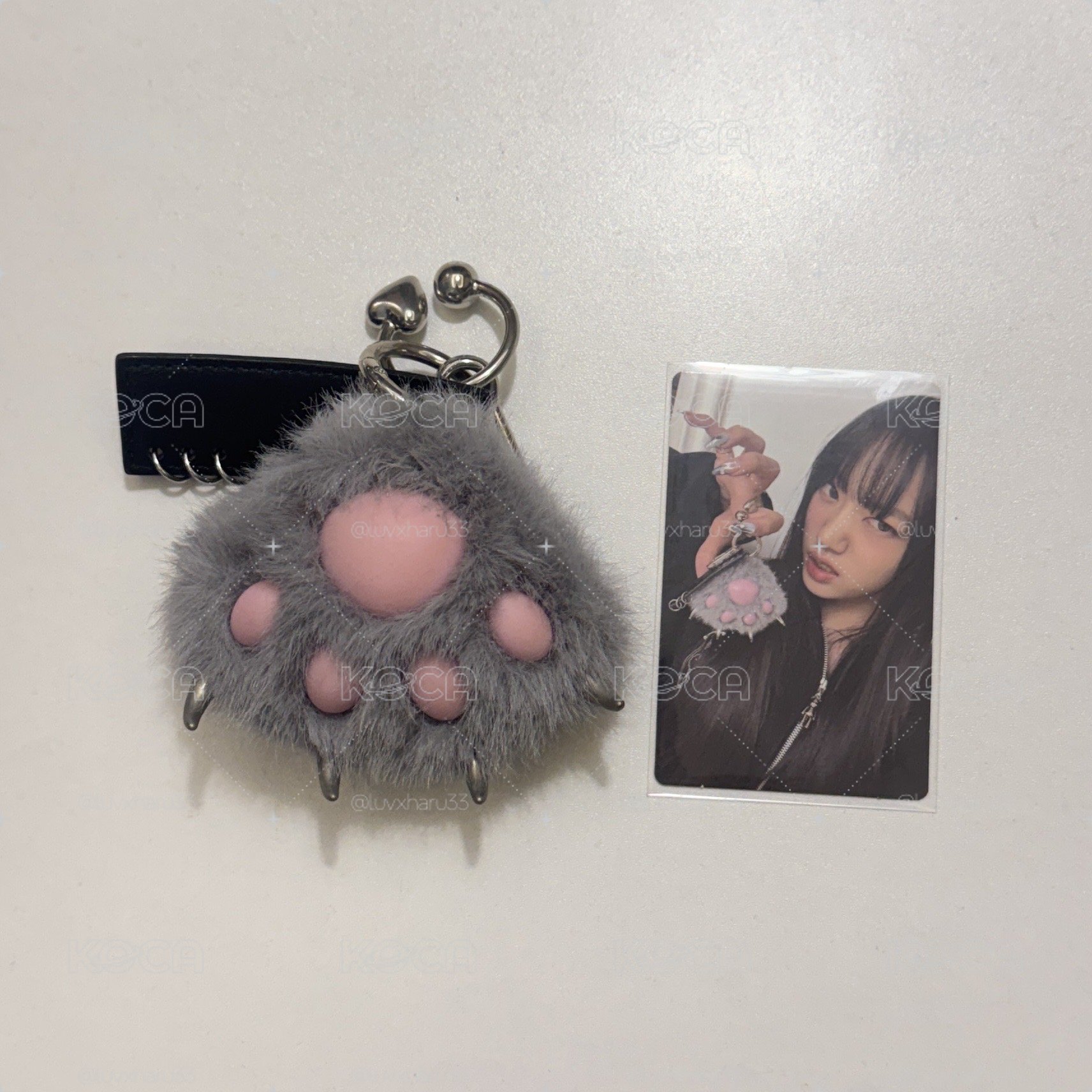 MEOVV貓爪吊飾+小卡