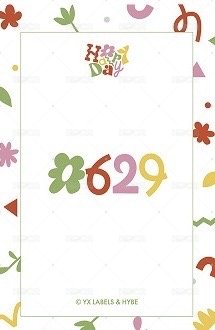 Happy Day 周邊卡 2025~2026 BIRTHDAY KIT卡-6 背面