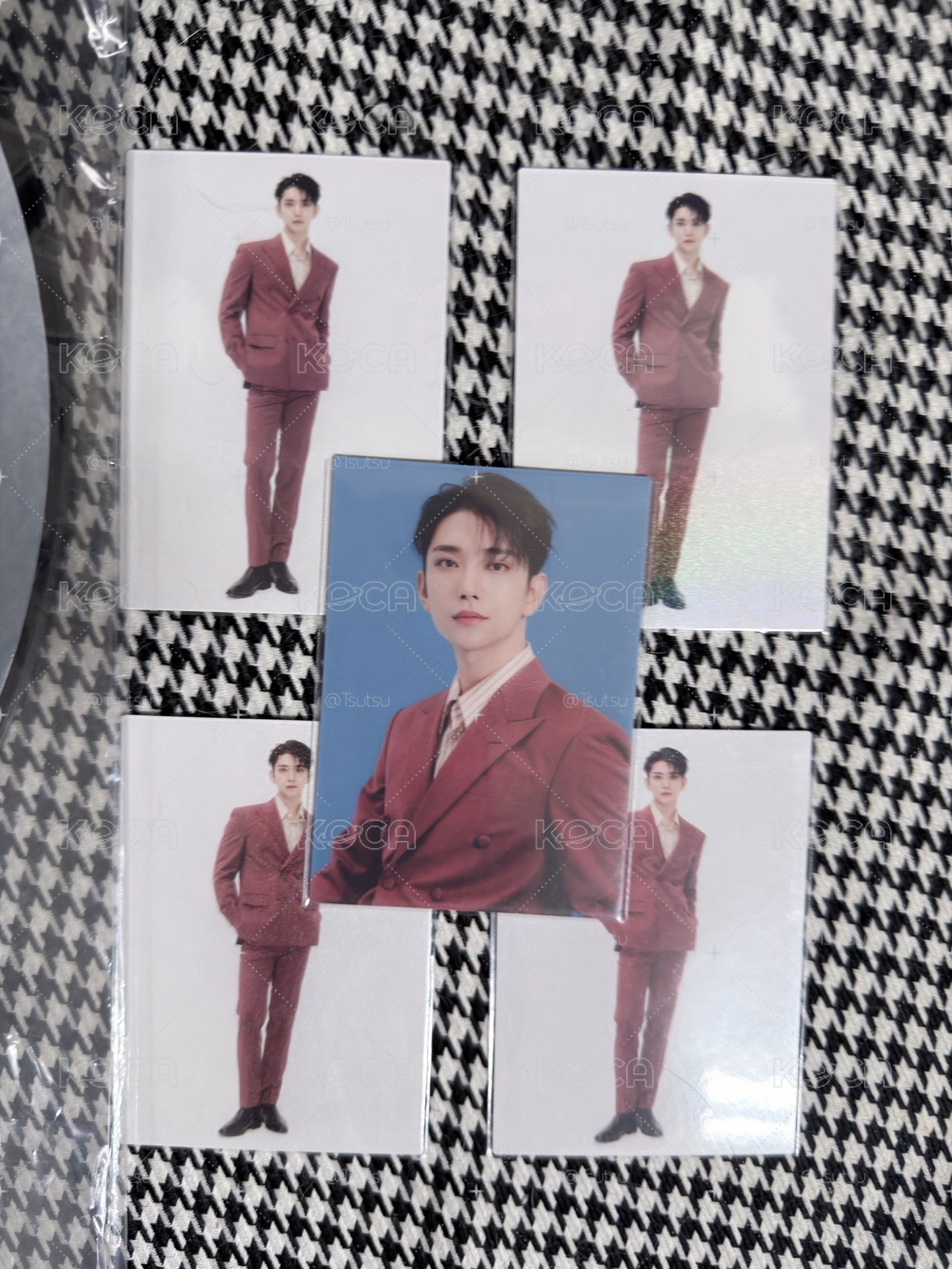 (現貨整圖出 可當日寄出）seventeen righthere 日巡 洪知秀 Joshua 大扇 扇子