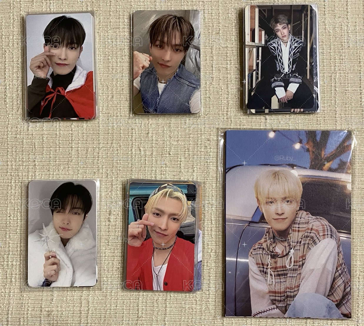 ateez 小卡