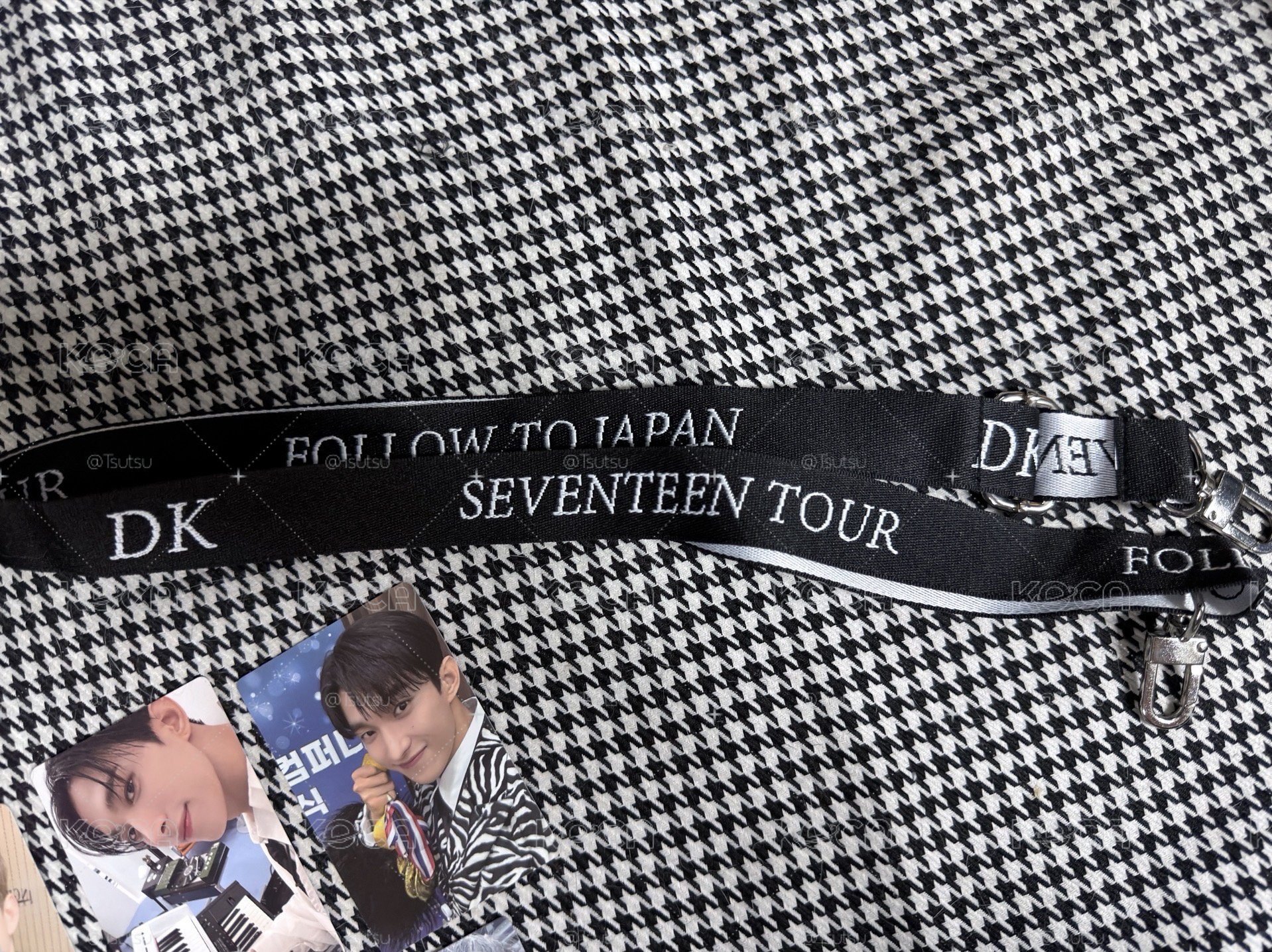 （現貨 整圖出 一日寄出）seventeen righthere DK 李碩珉 小卡 背帶 掛繩