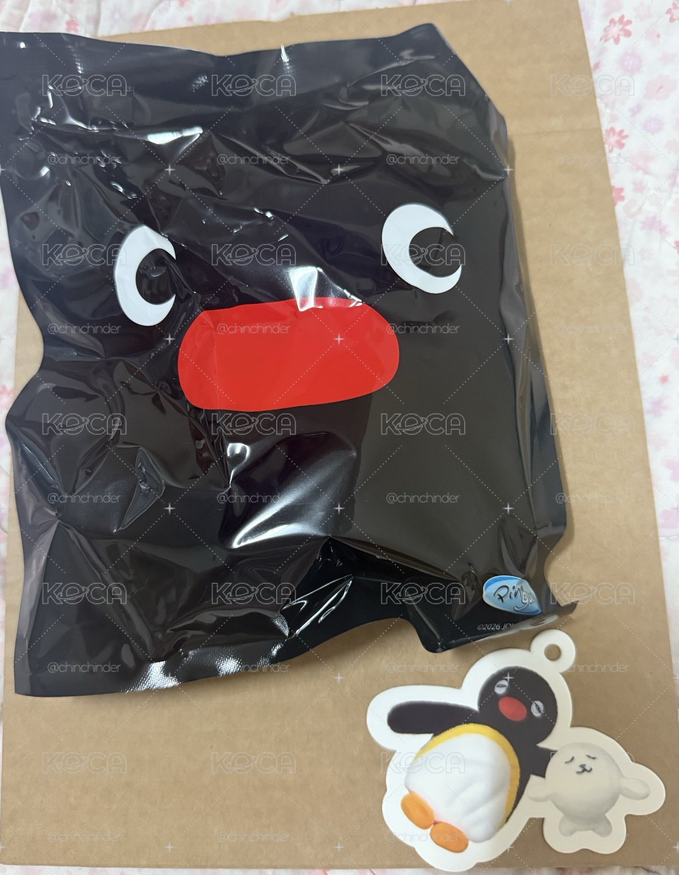 PINGU  企鵝家族 MINI MEME系列 毛絨盲盒 吊娃 睏睏鵝