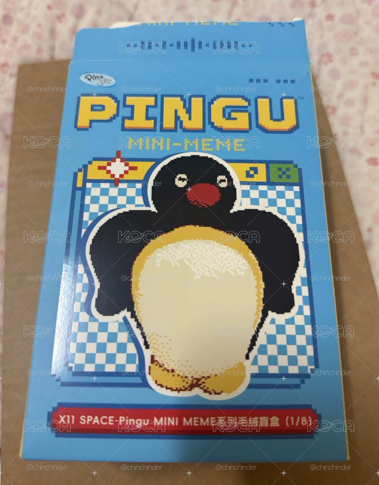 PINGU  企鵝家族 MINI MEME系列 毛絨盲盒 吊娃 睏睏鵝