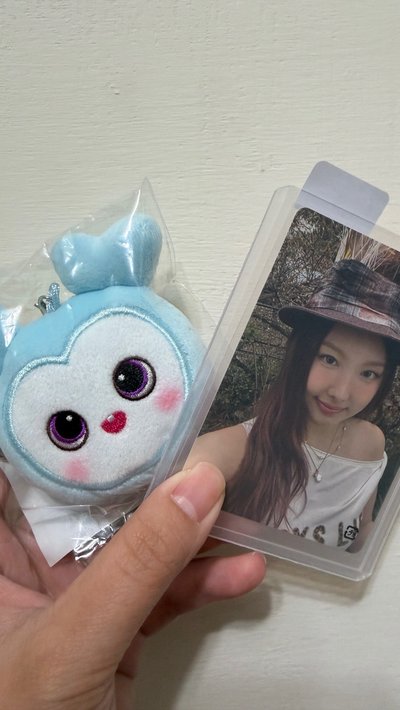 娜璉大頭娃+2張卡（如圖）
