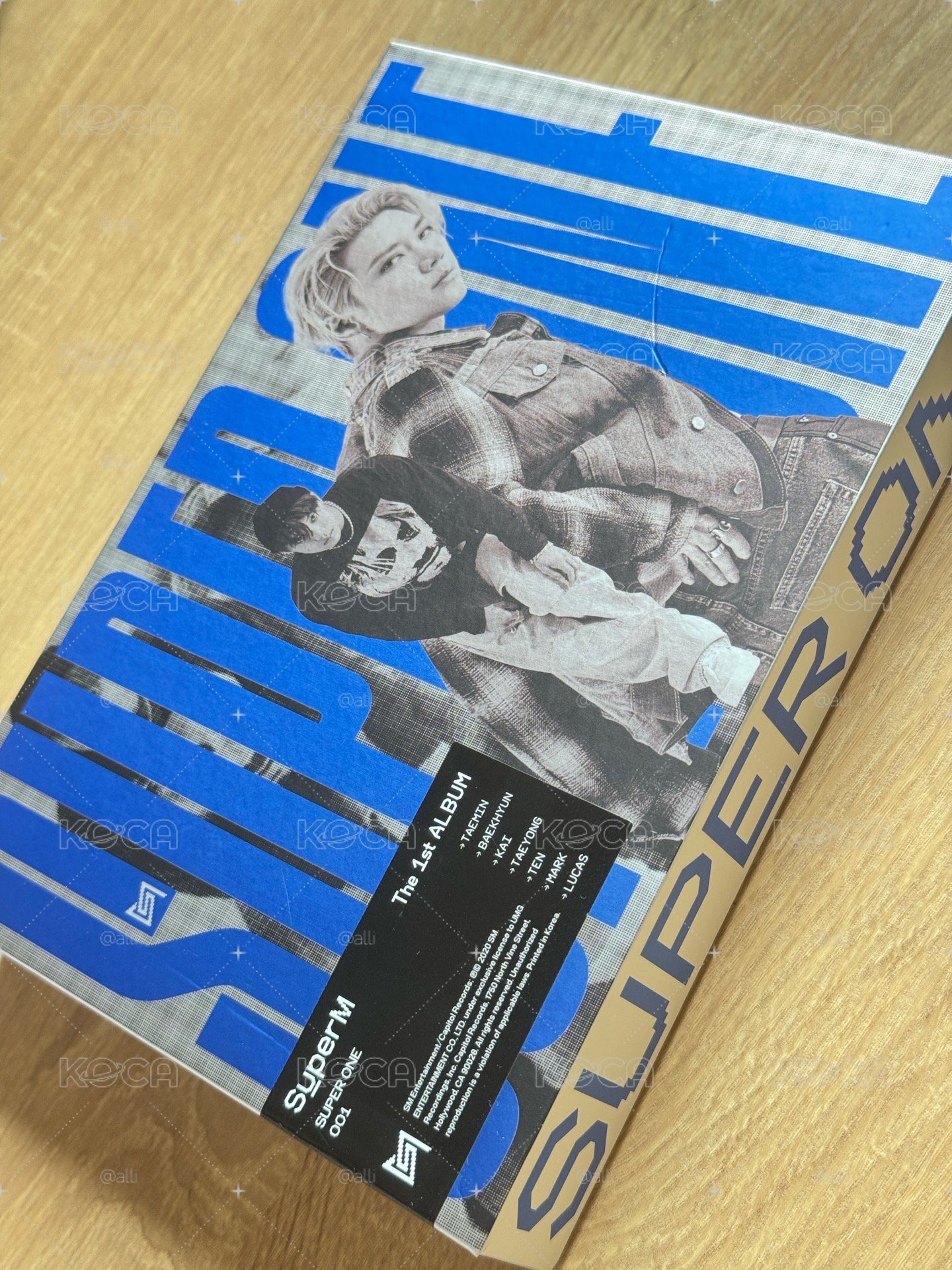 青蛙伯賢+superM專輯