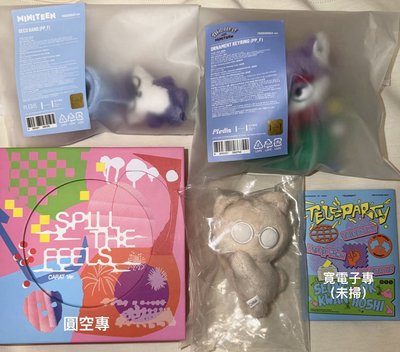 MINITEEN周邊小盤出（圓手燈環、圓奎聖誕花圈娃）