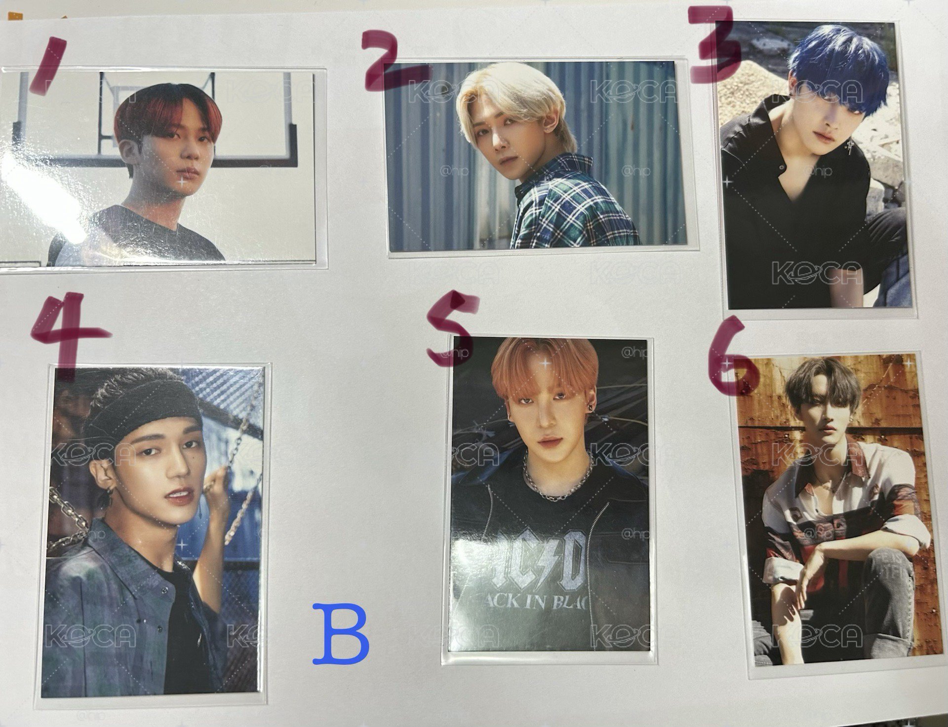 Ateez Fever 電子專小卡