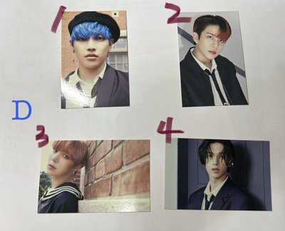 Ateez Fever 電子專小卡