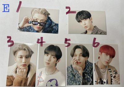 Ateez Fever 電子專小卡