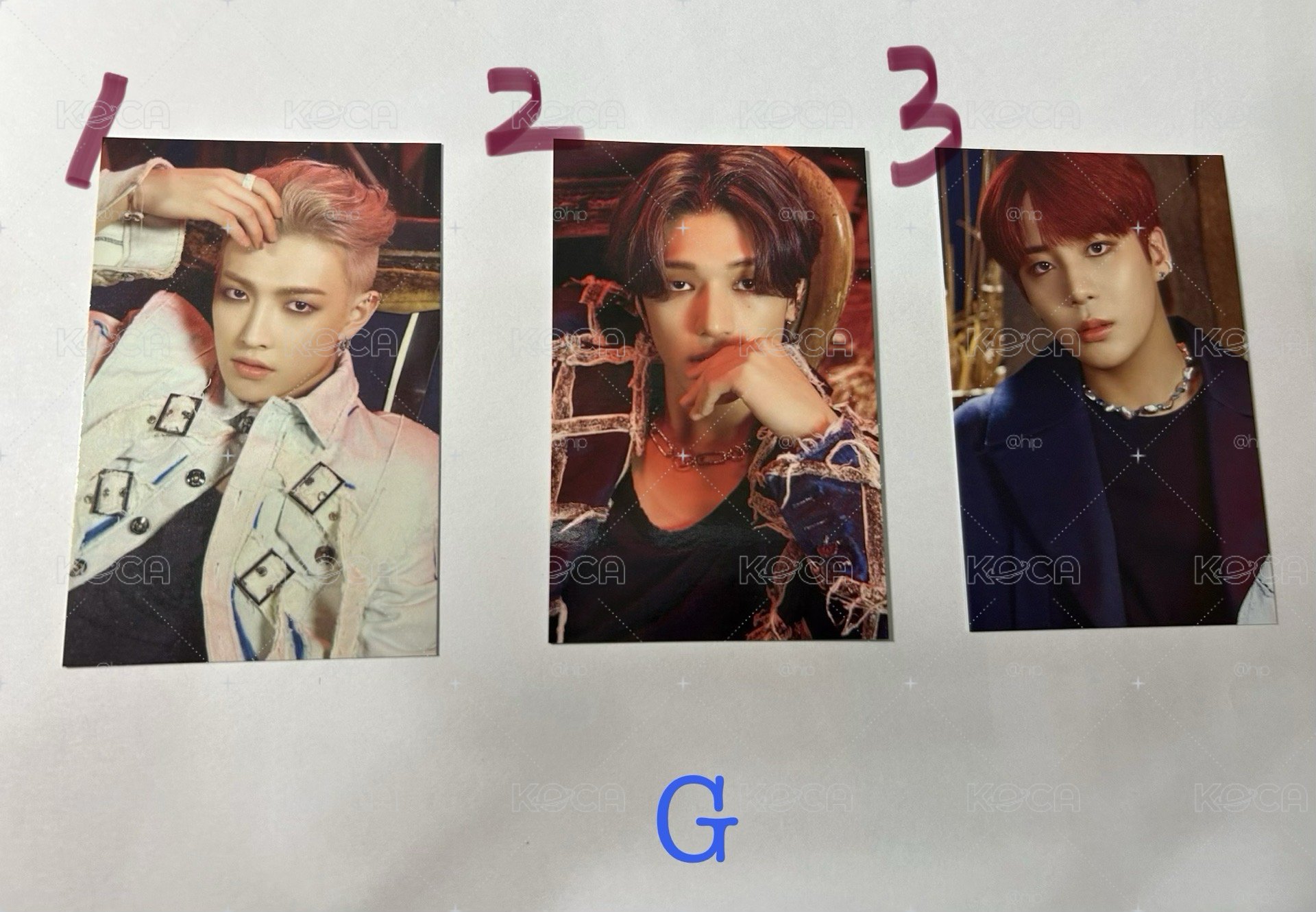 Ateez Fever 電子專小卡
