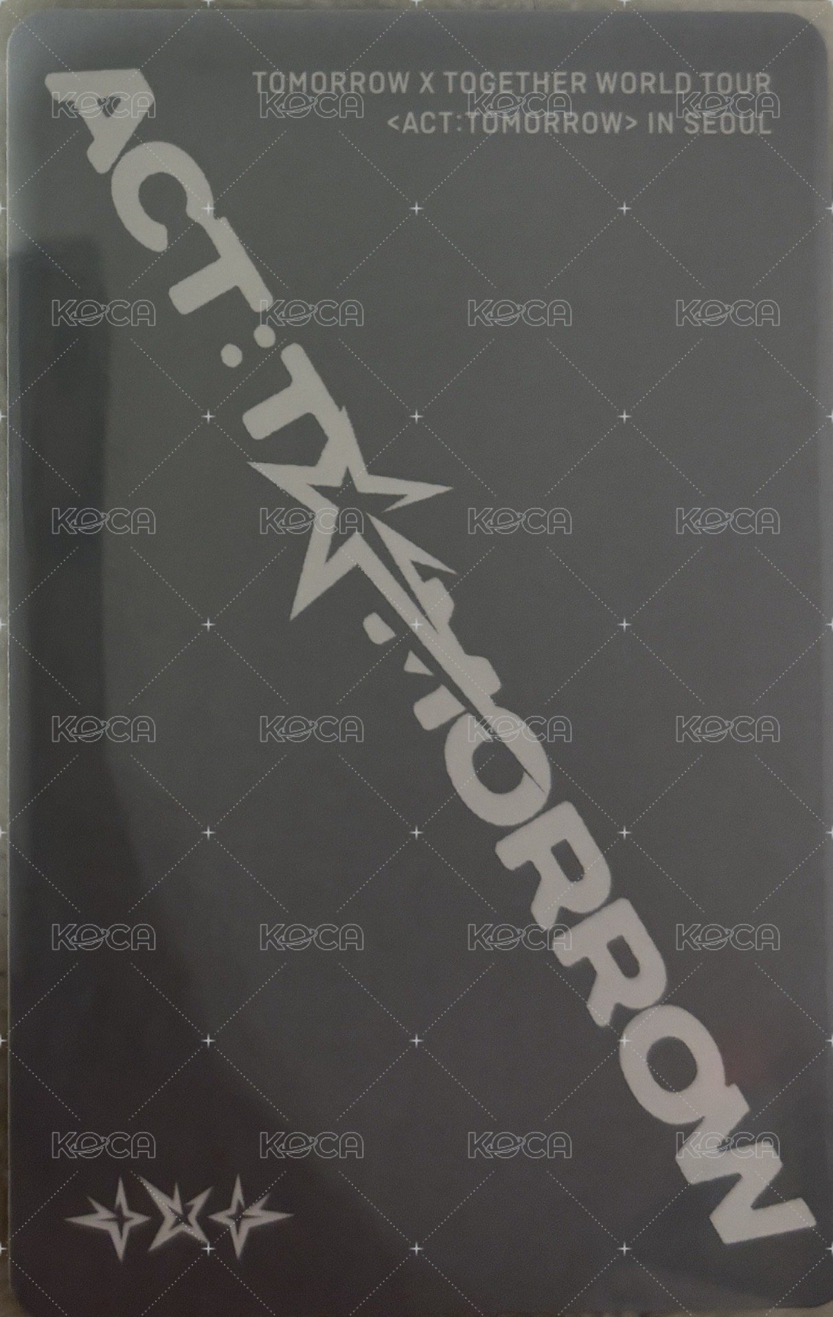 25’巡迴 演唱會 DVD / CD 卡  背面