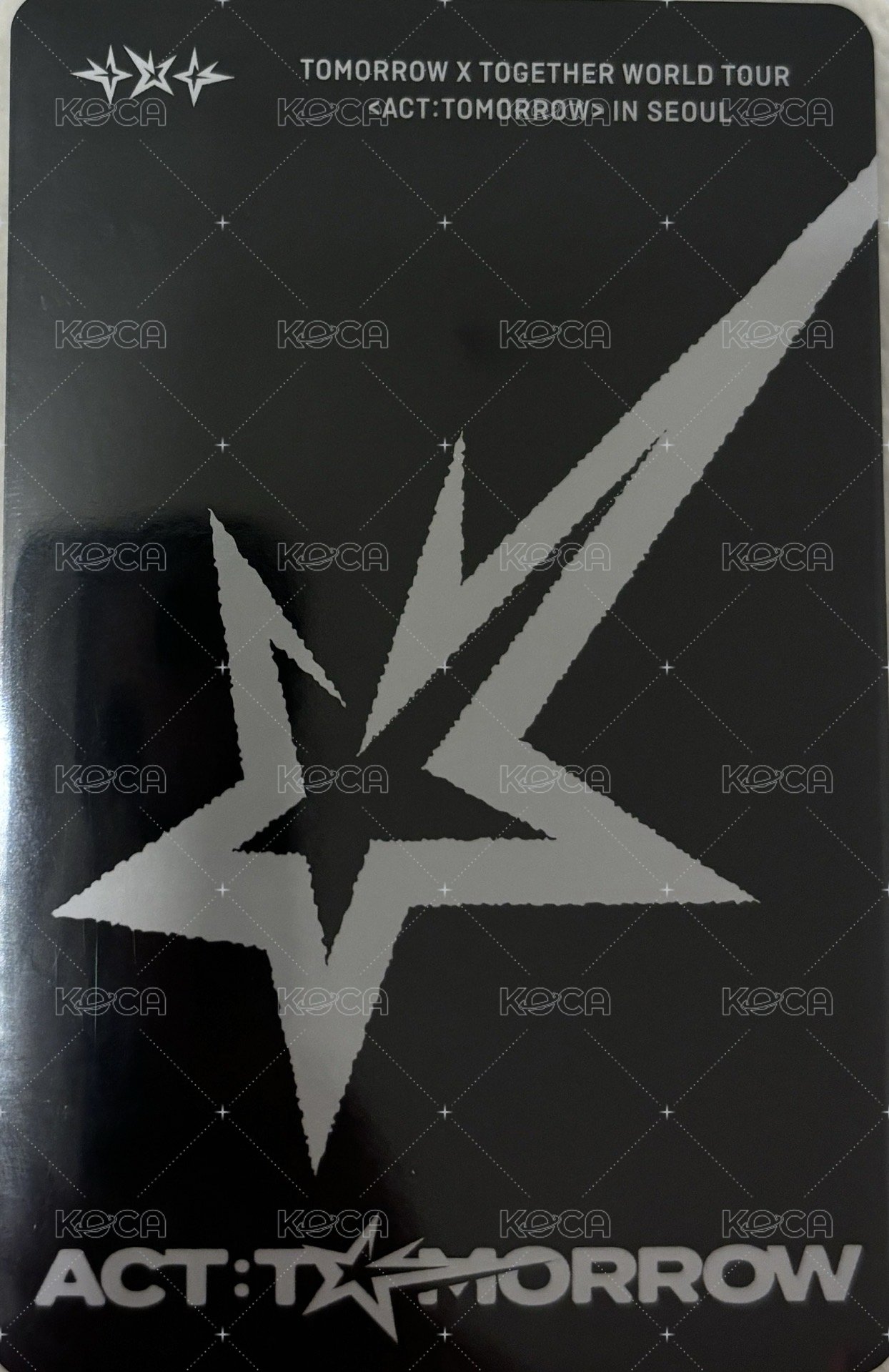25’巡迴 演唱會 DVD / CD 卡  背面