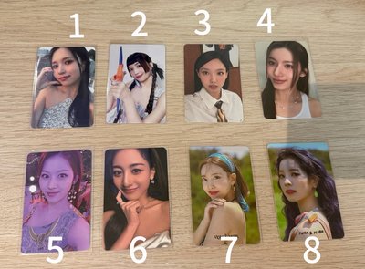 TWICE 小卡/少量周邊