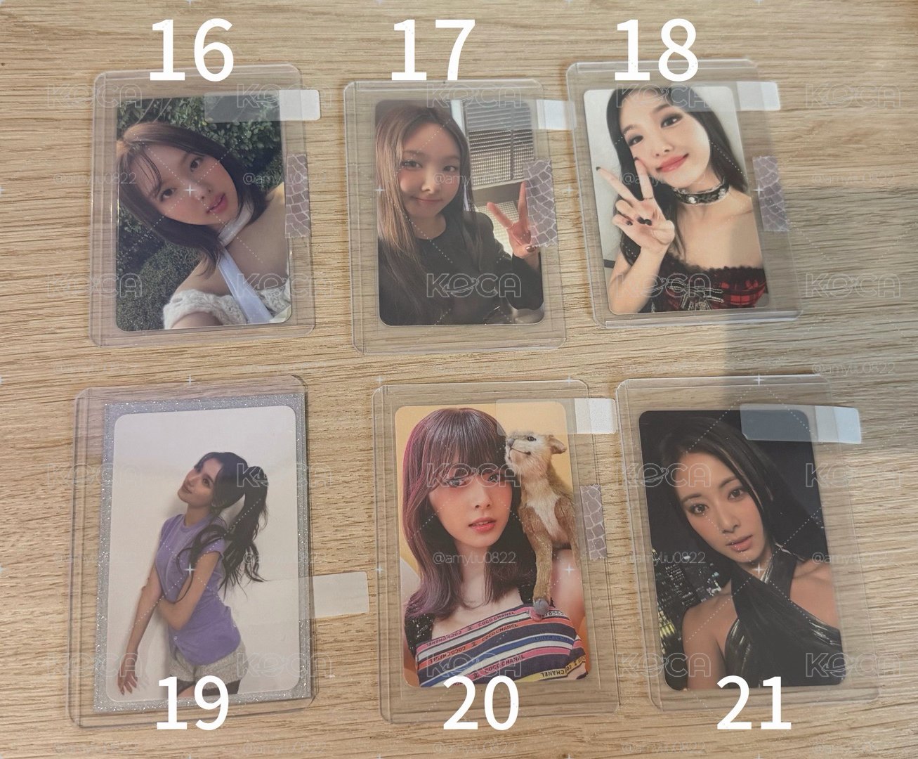 TWICE 小卡/少量周邊