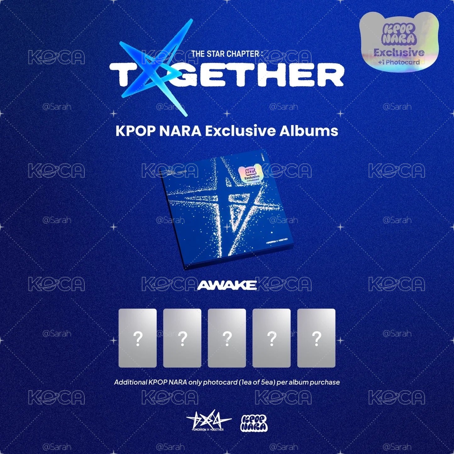 TXT 正規4輯 含KPOP NARA限定特典 6/20收單
