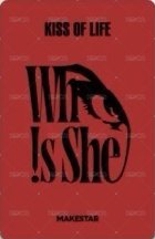 單曲二 ms 6.0 線下 簽售卡 當日造型A 背面