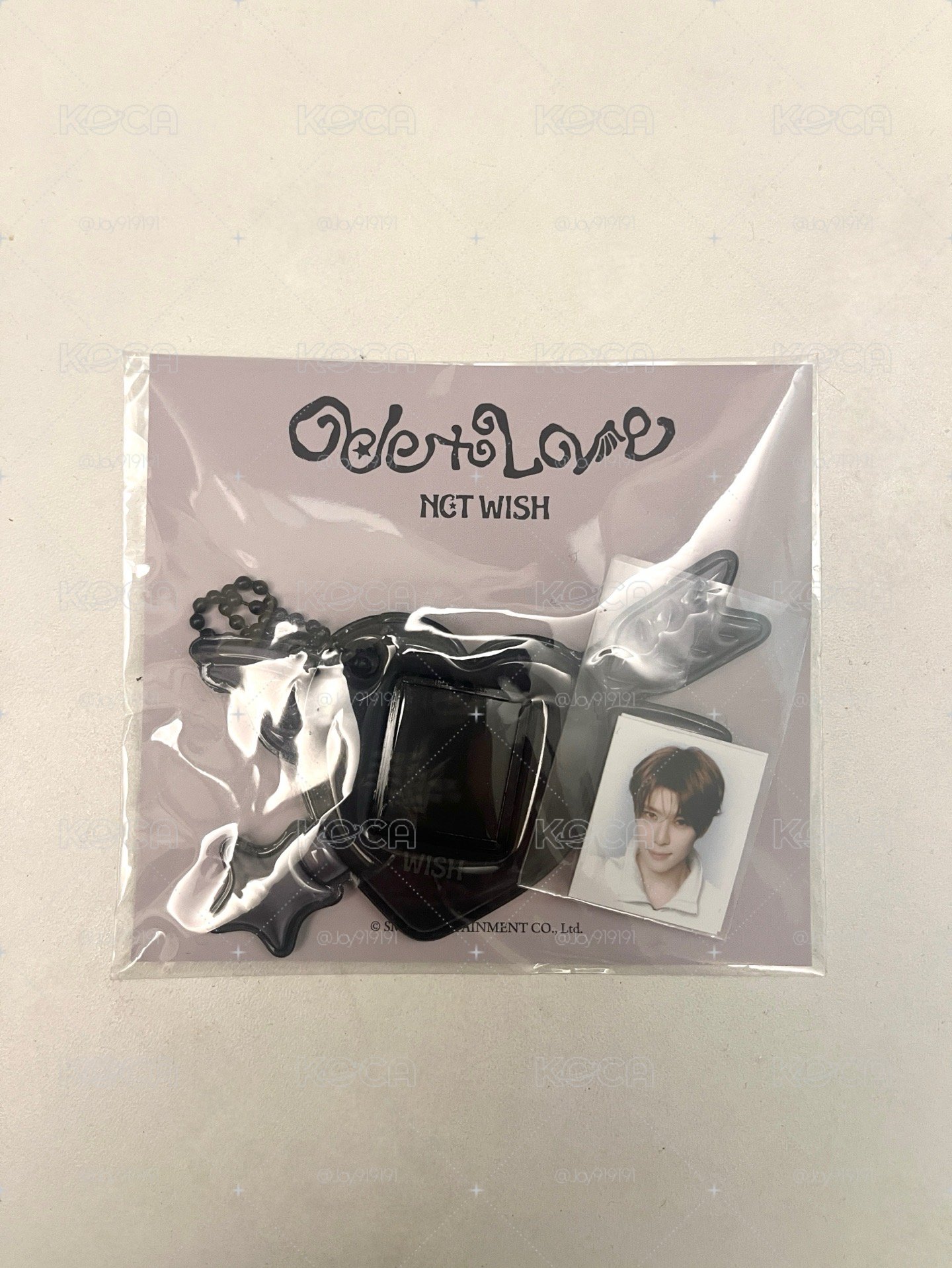 Ode To Love 快閃店下團 迷你證件套夾 成員_SION