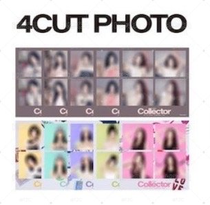 Itzy 日專 collector 四格照