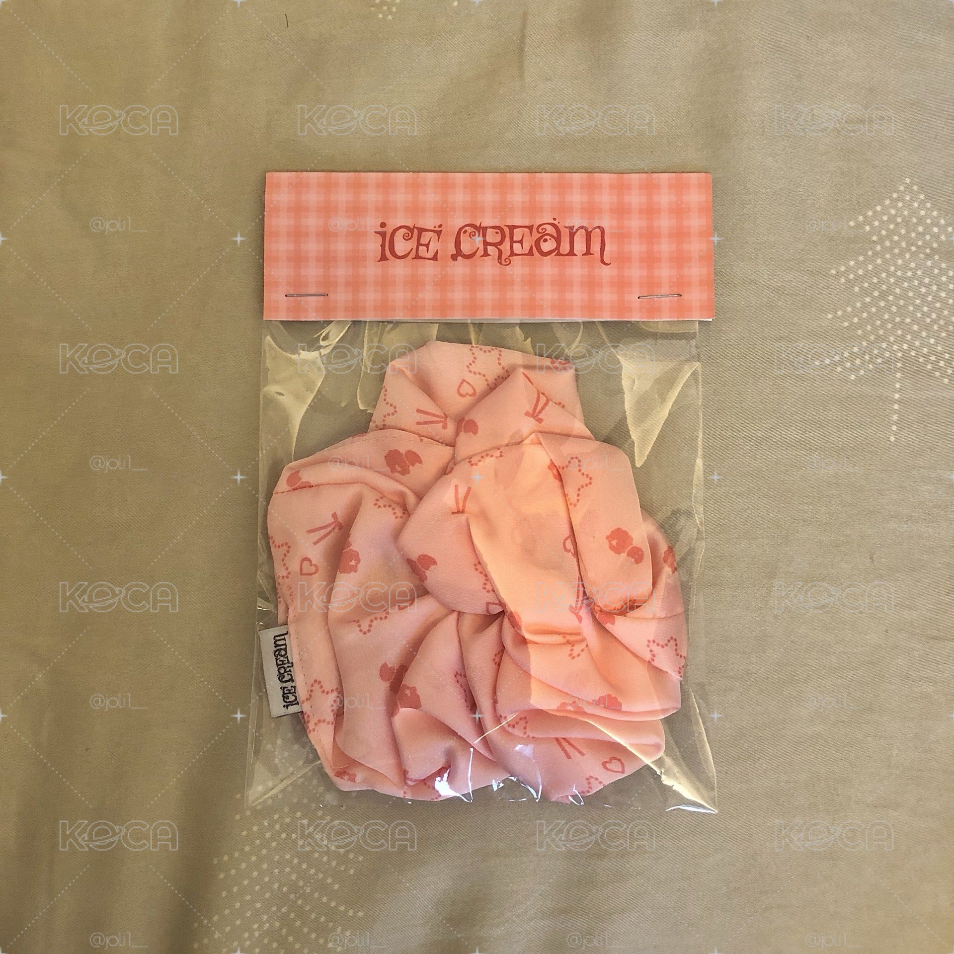 快閃店髮圈（粉）