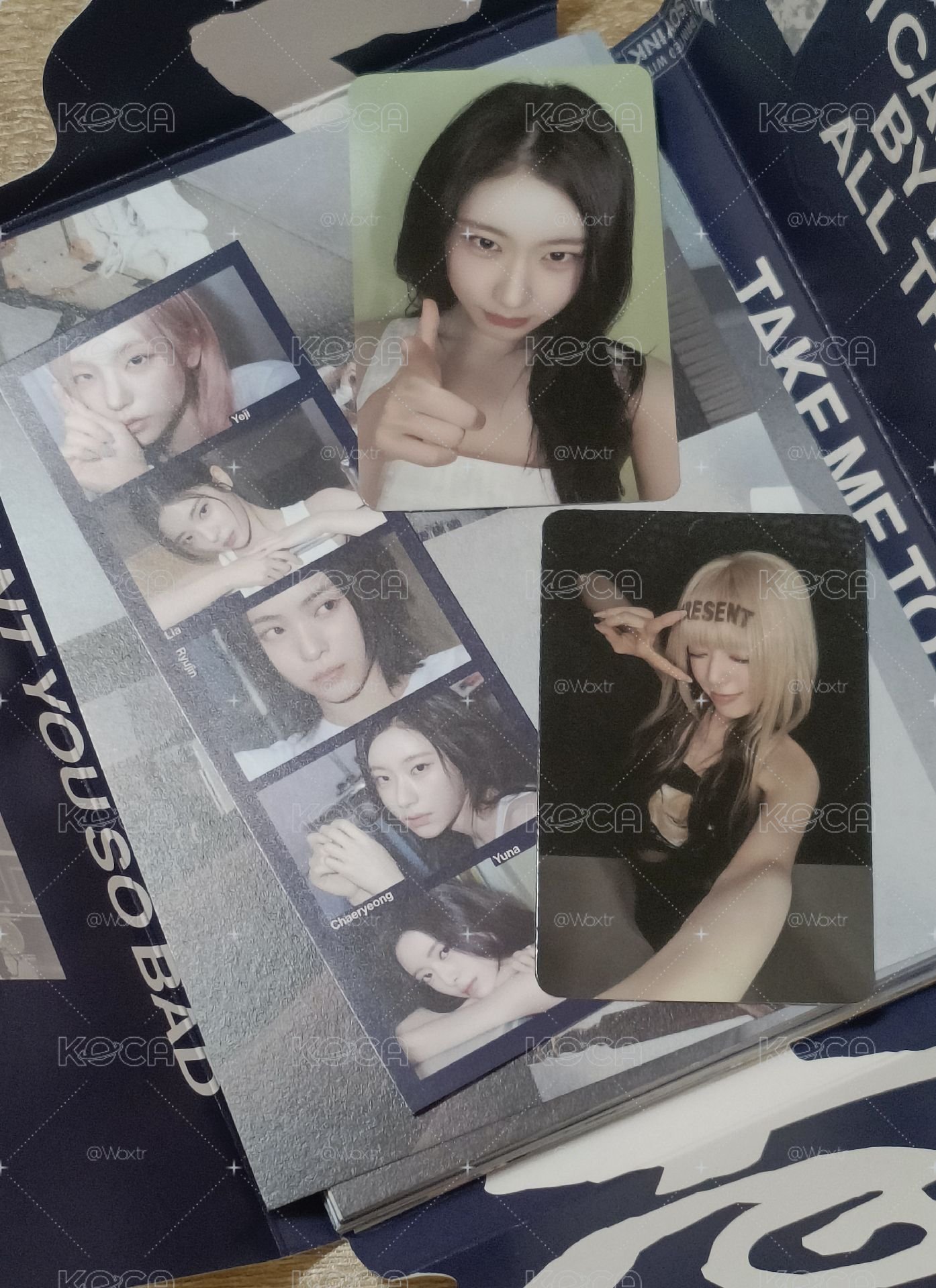 ITZY Motto Special B ver. 已拆全專