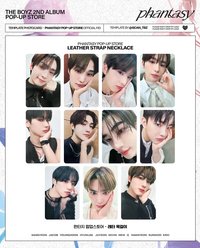 THE BOYZ 2ND ALBUM PHANTASY POP-UP STORE 項鍊周邊卡