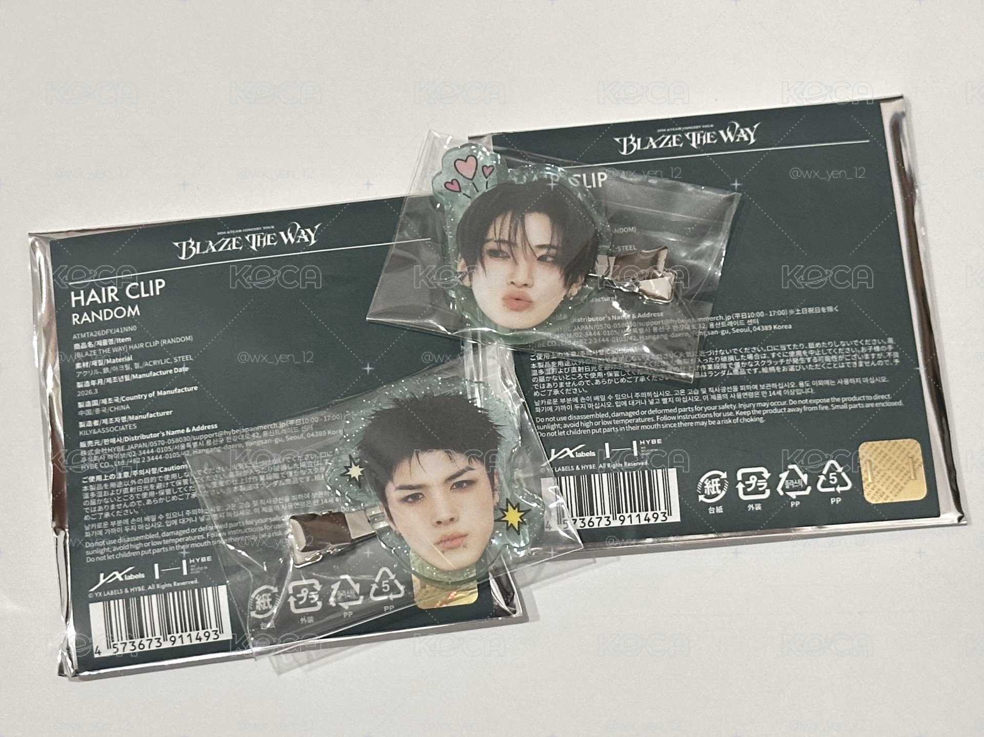 &TEAM BTW髮夾