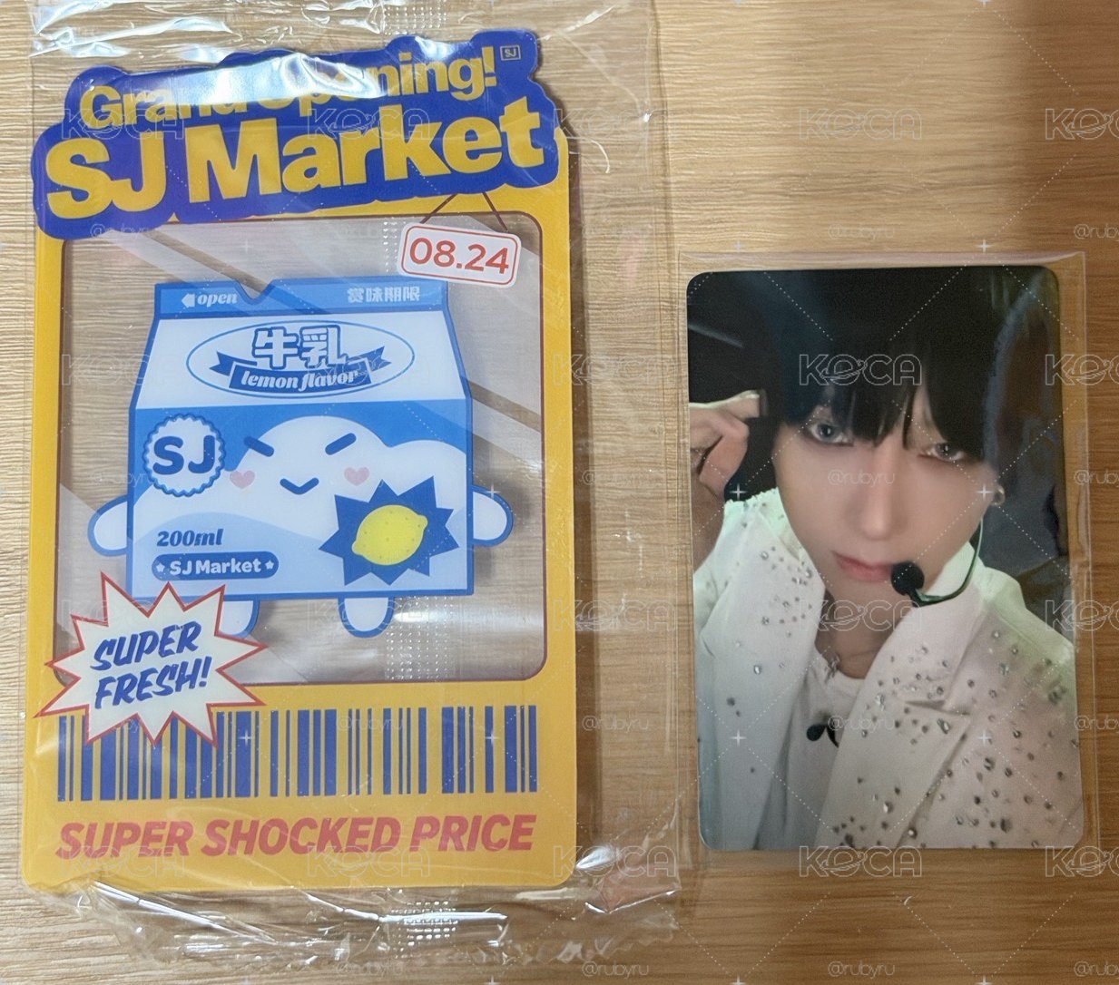 SJ MARKET 中國絨毛盲盒卡 藝聲
