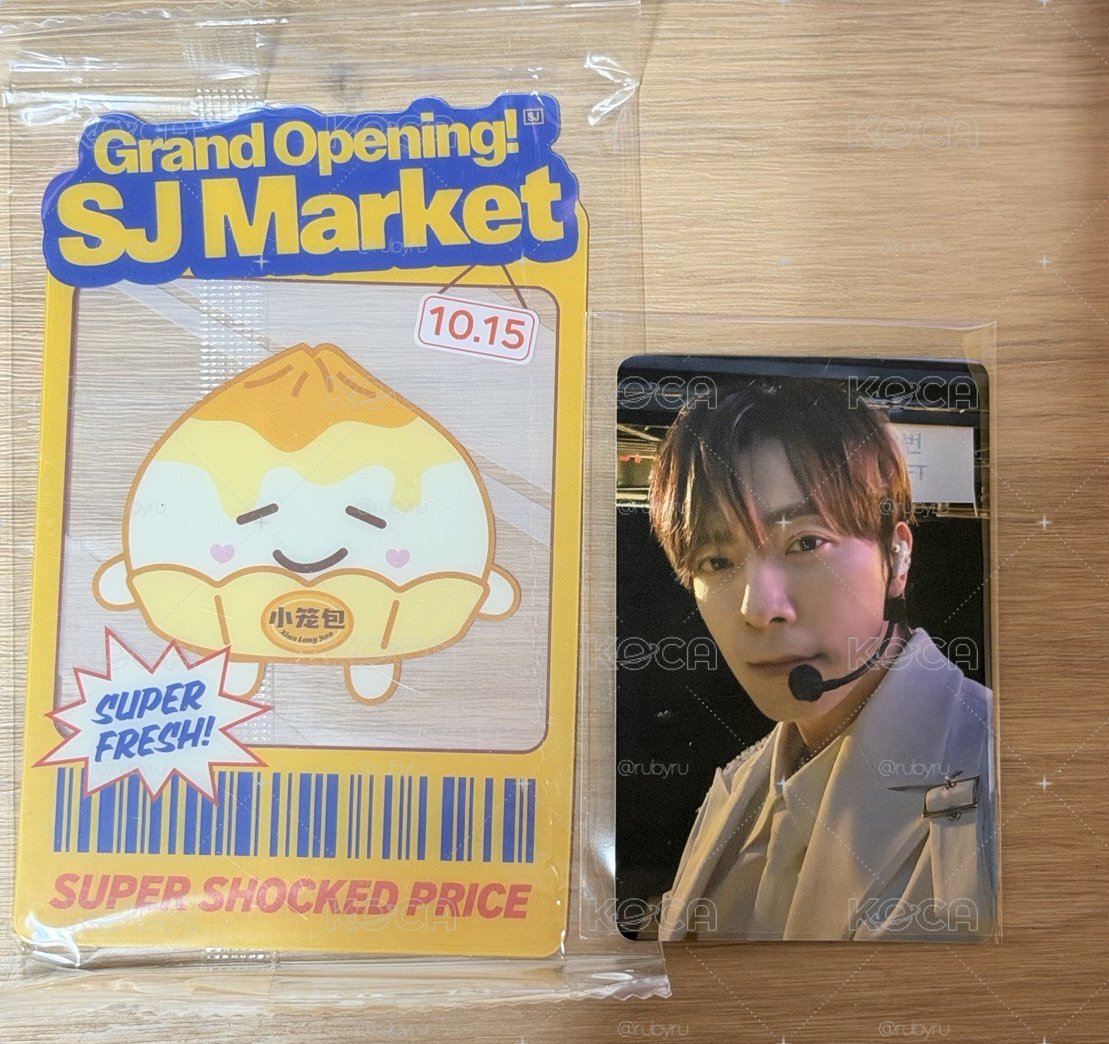 SJ MARKET 中國絨毛盲盒卡 東海