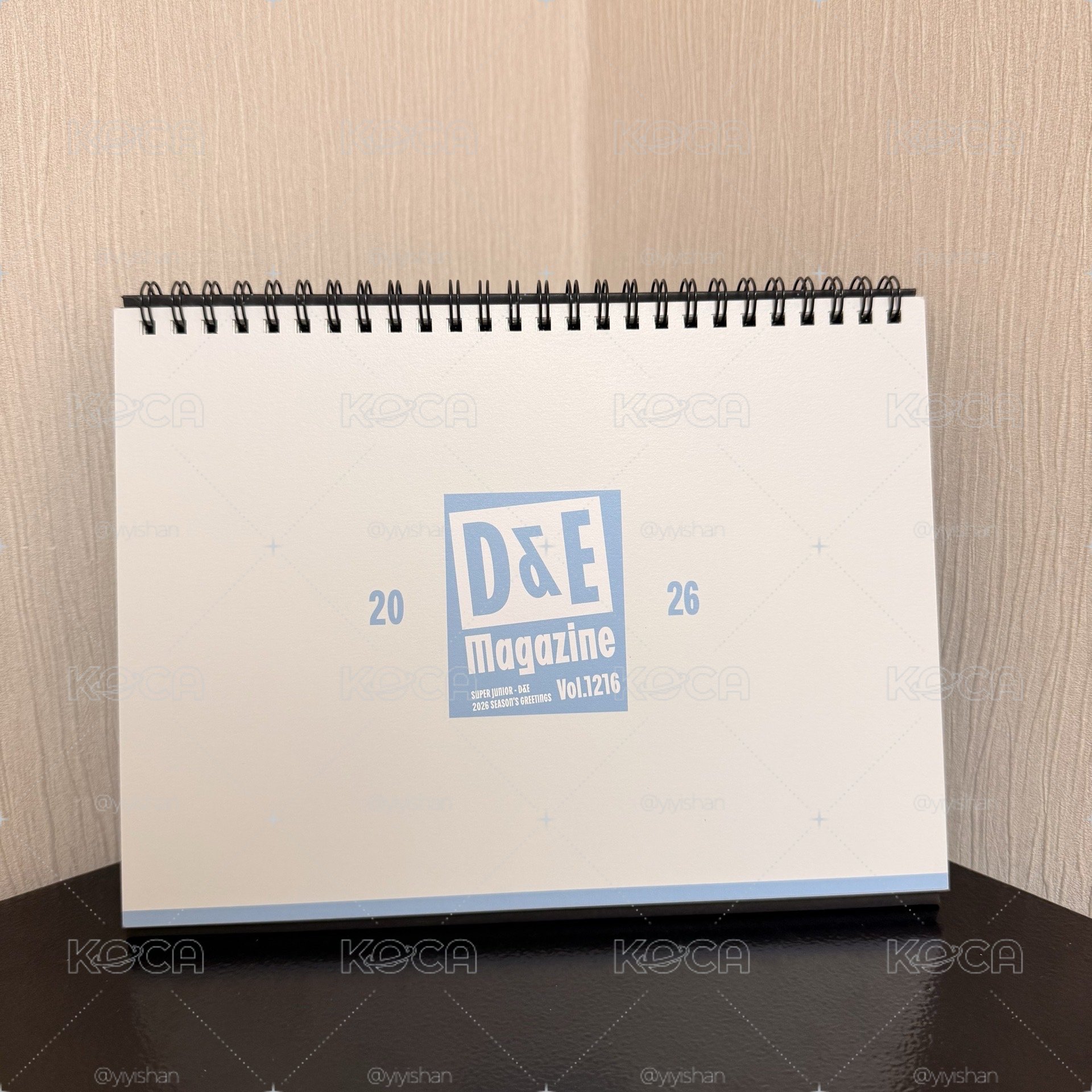 D&E 2026年桌曆