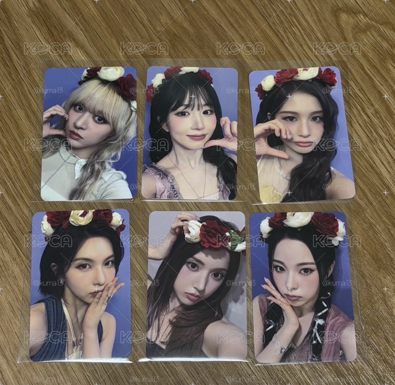 NMIXX 玫瑰花環 線上 特典