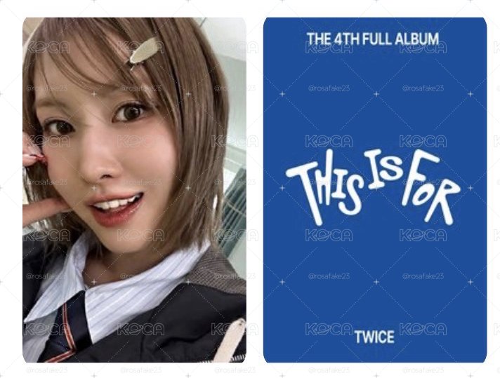 TWICE 比心吐舌桃