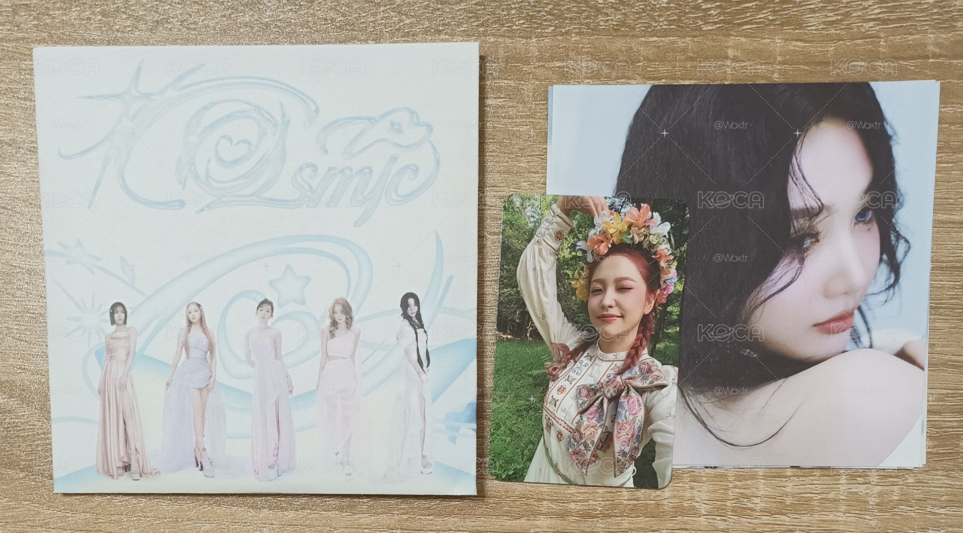 Red velvet Cosmic 專輯 Poster🩵Midnight sun版 已拆專