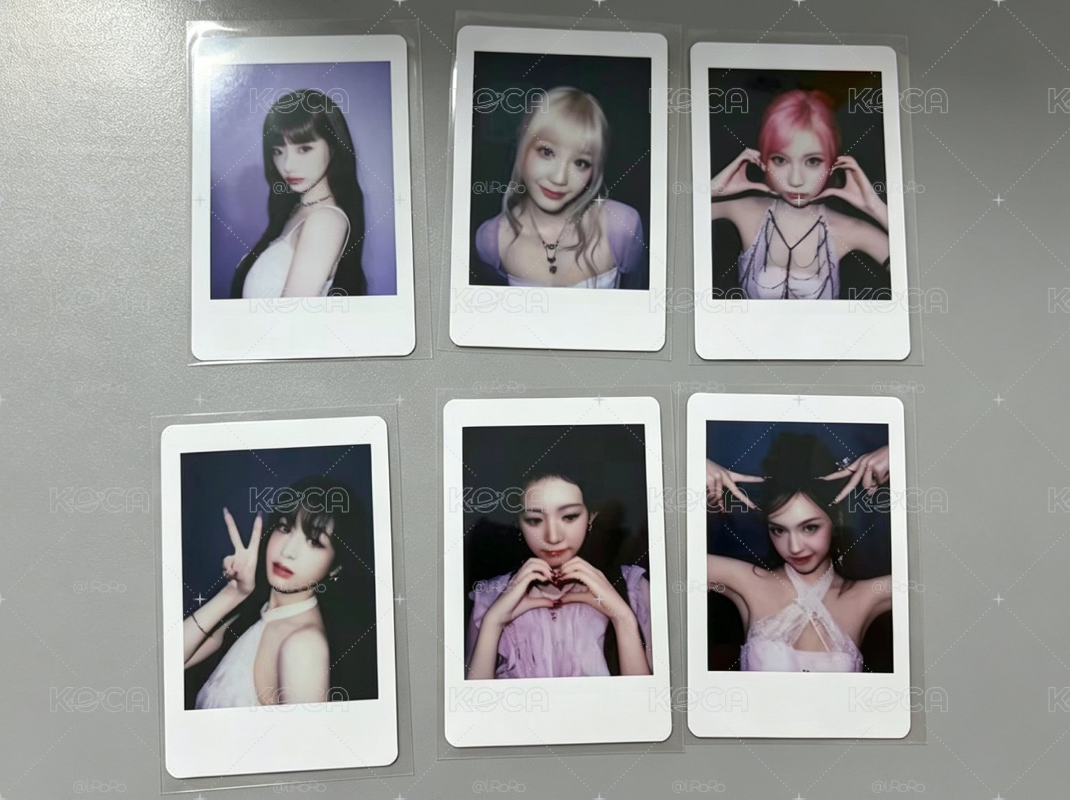 🩵BABYMONSTER WM線上簽售卡 一套