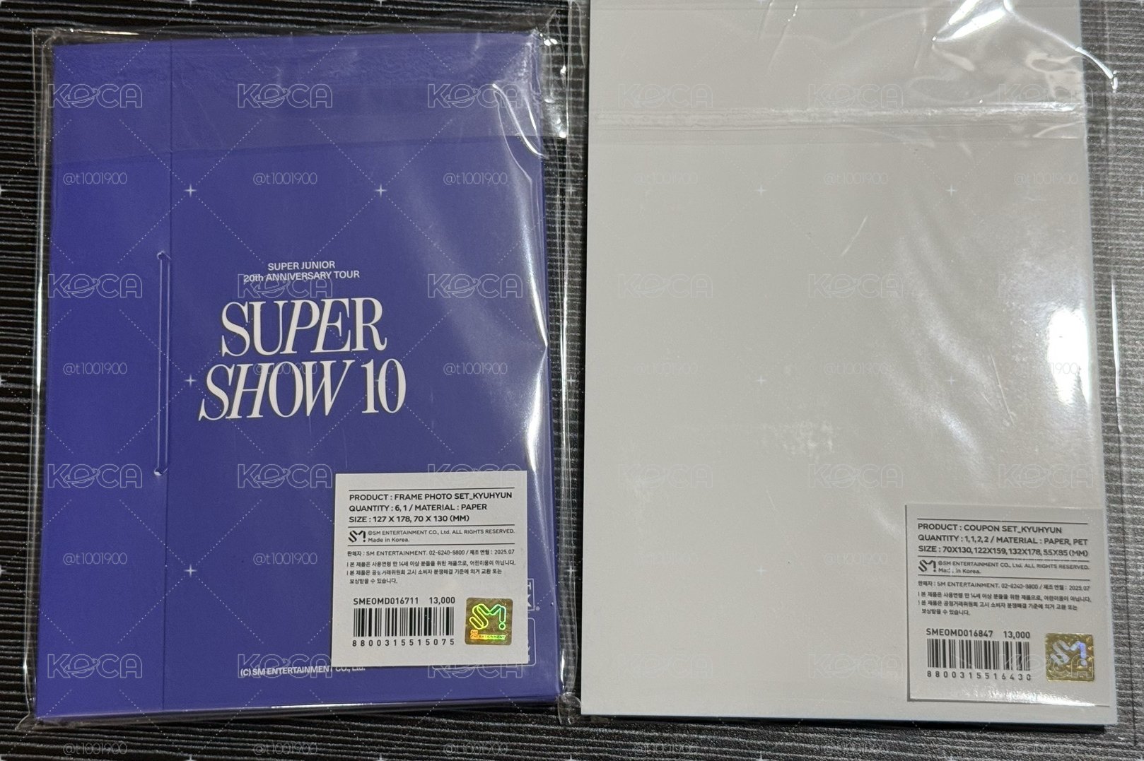 SS10照片組+SJ market折價卷 圭賢🩵