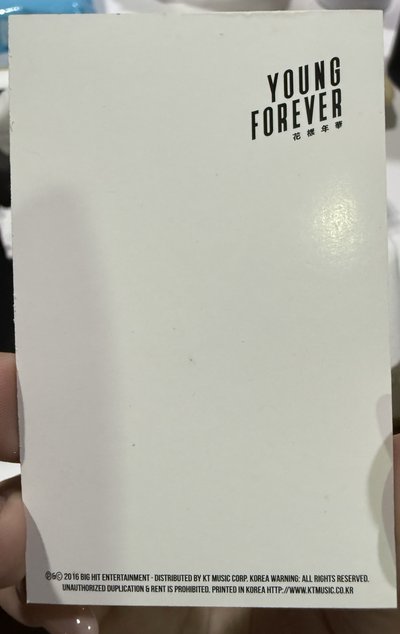 YF 專輯卡 首批預購 Dope SUGA