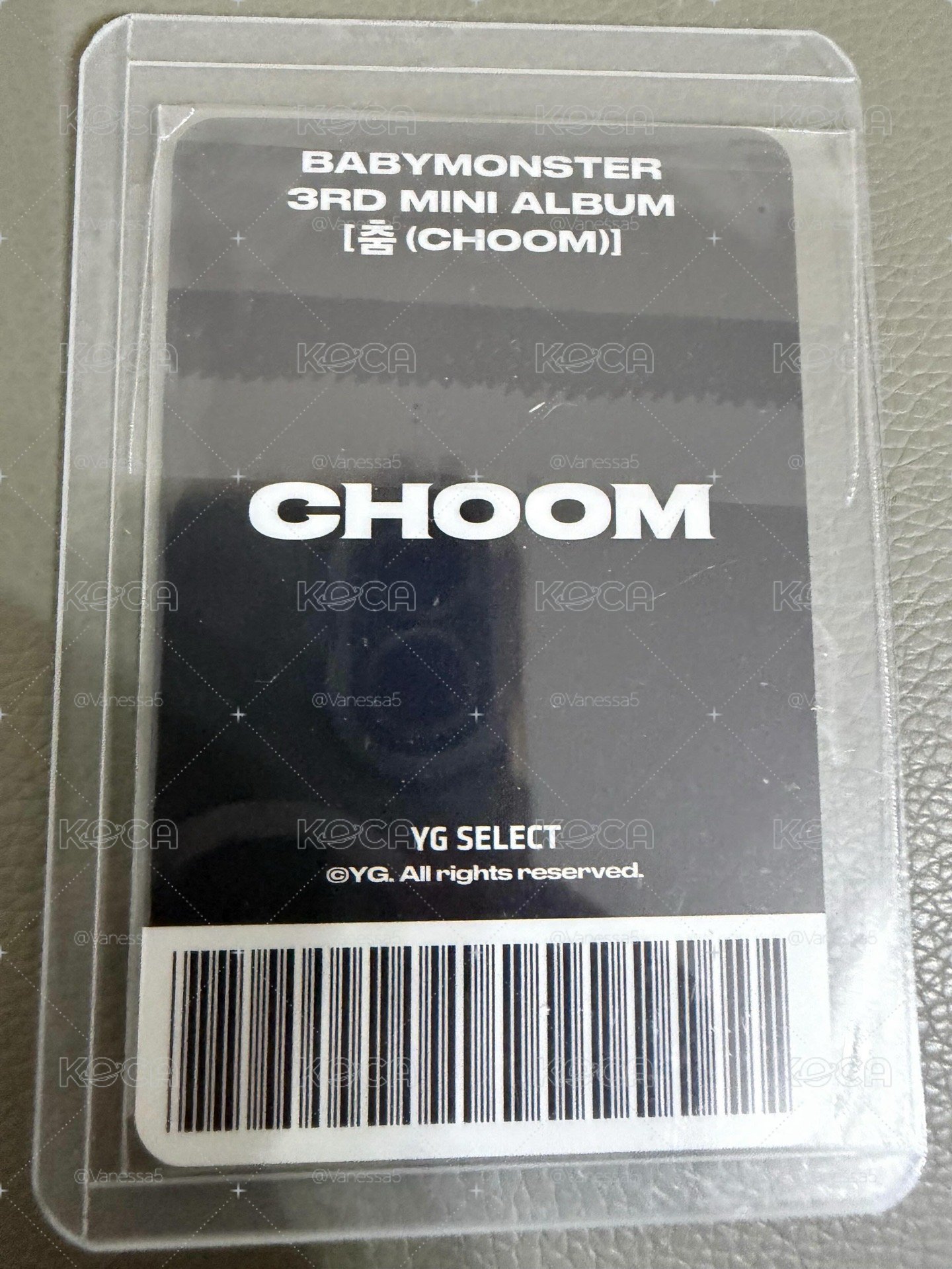 寶怪YG線下簽售卡