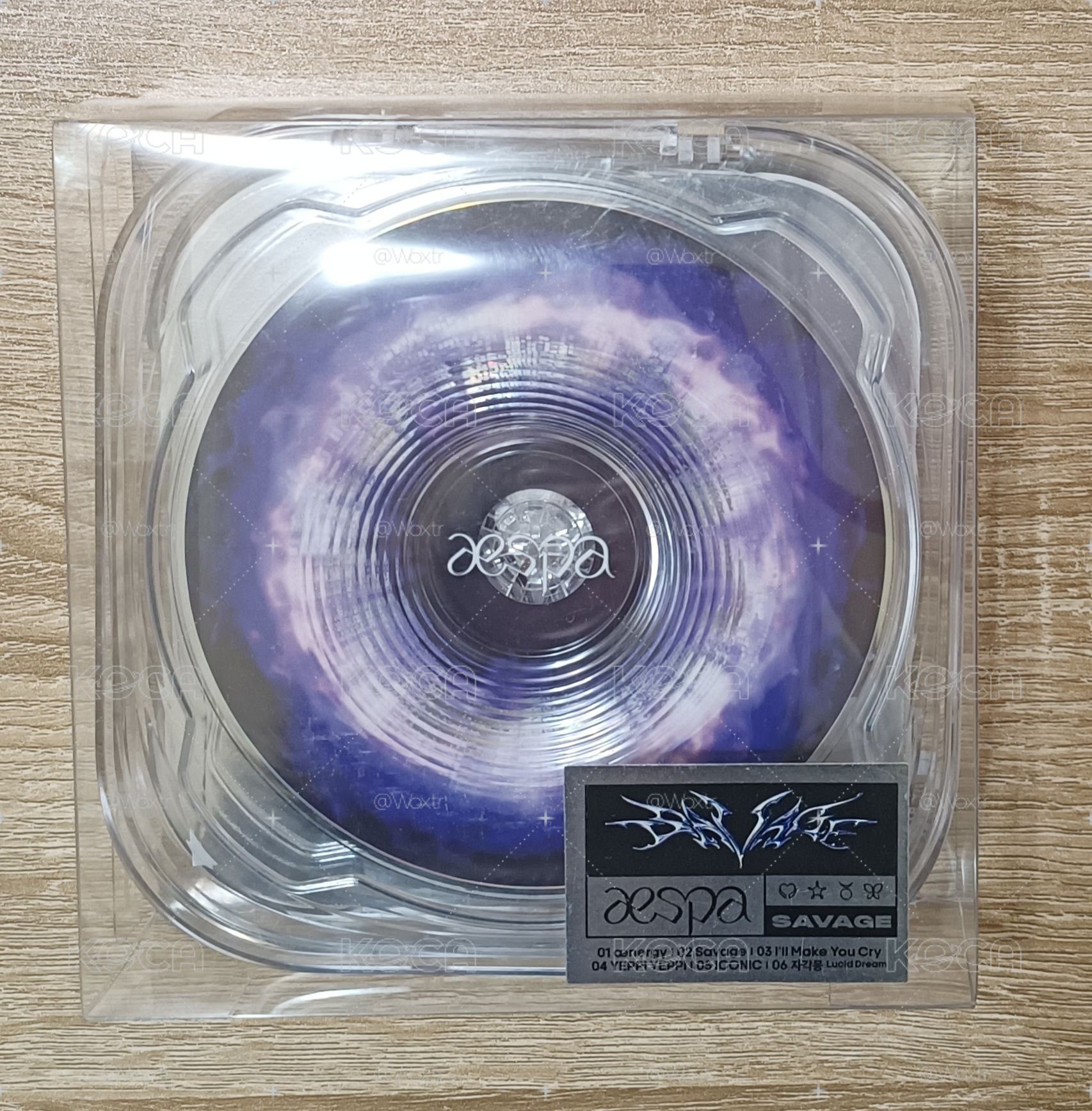 aespa Savage P.O.S Ver. 已拆空專