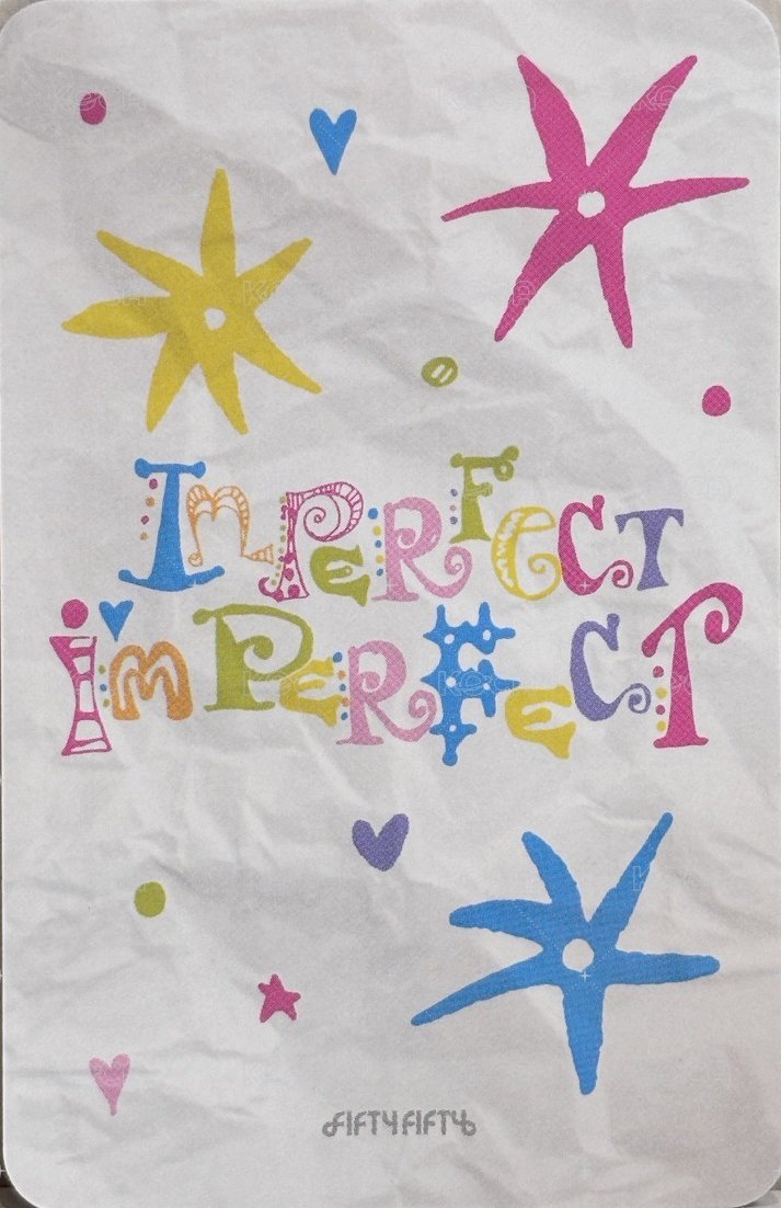Imperfect-I'mperfect 周邊卡 鐵盒 背面