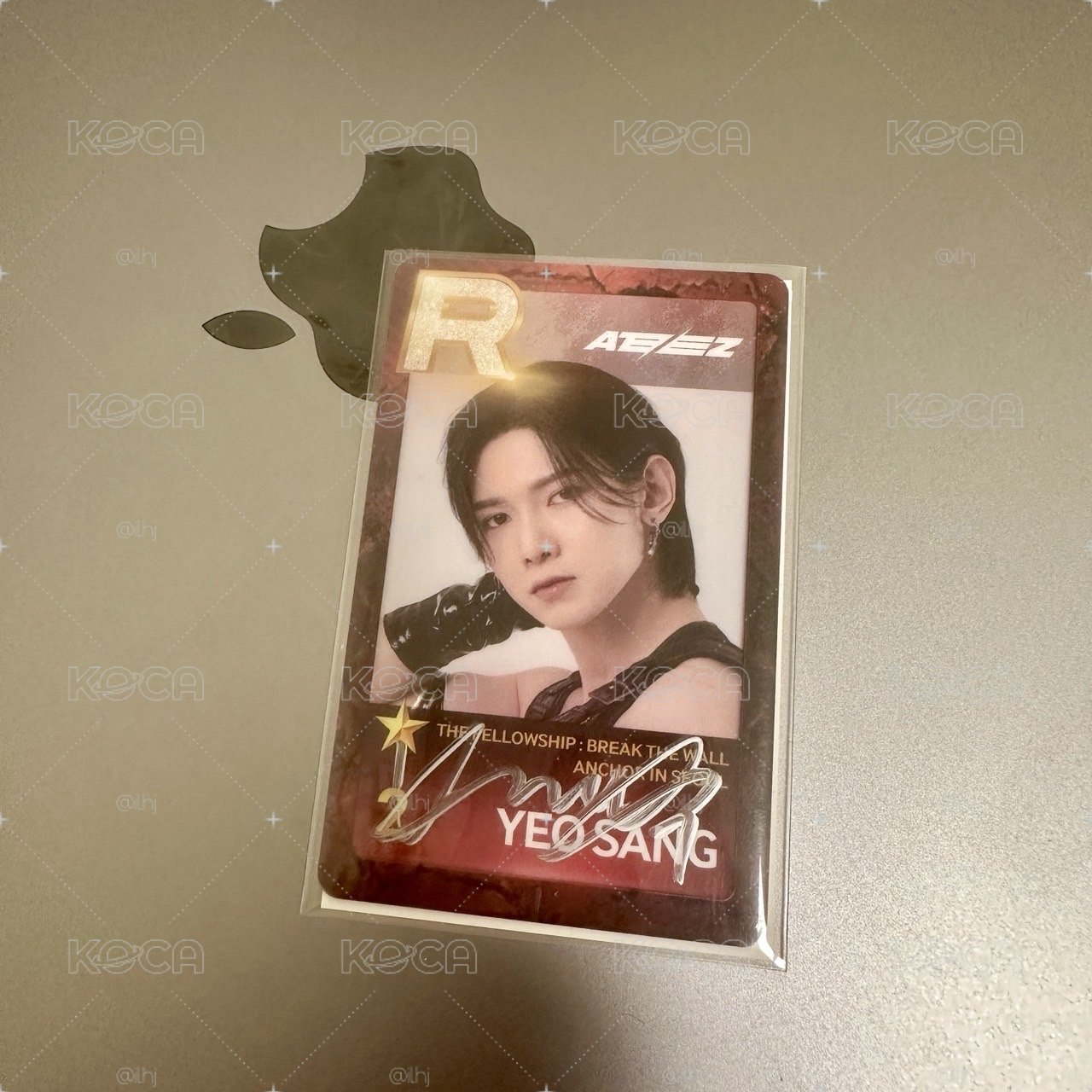 尚 安可場親簽遊戲卡
