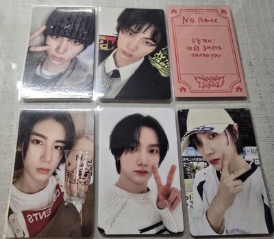 BOYNEXTDOOR 泰山 李涵 成淏專卡 特典卡