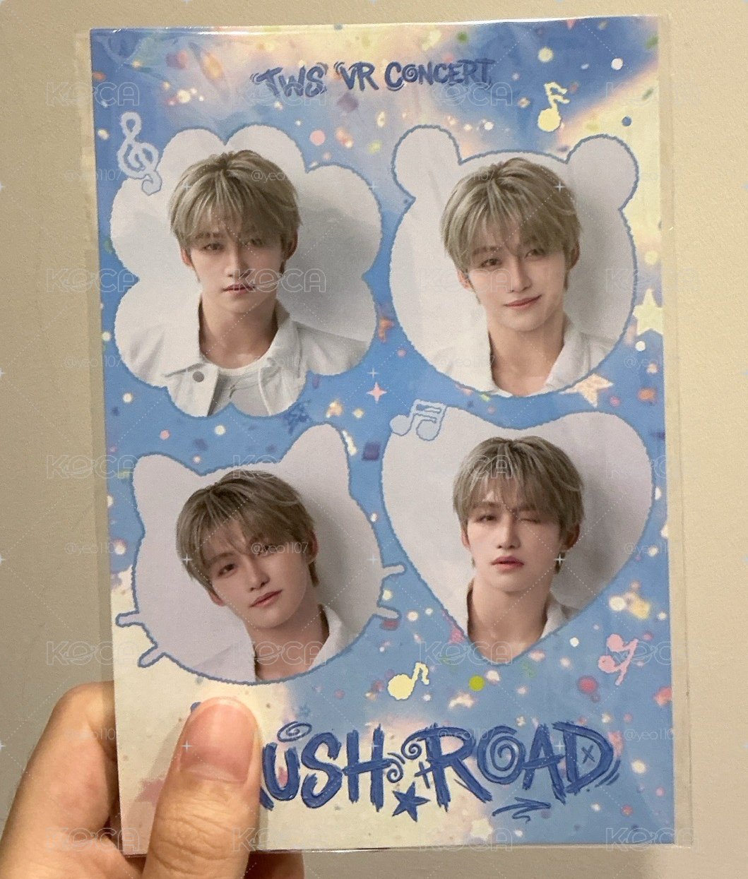 TWS JIHOON VR四格明信片