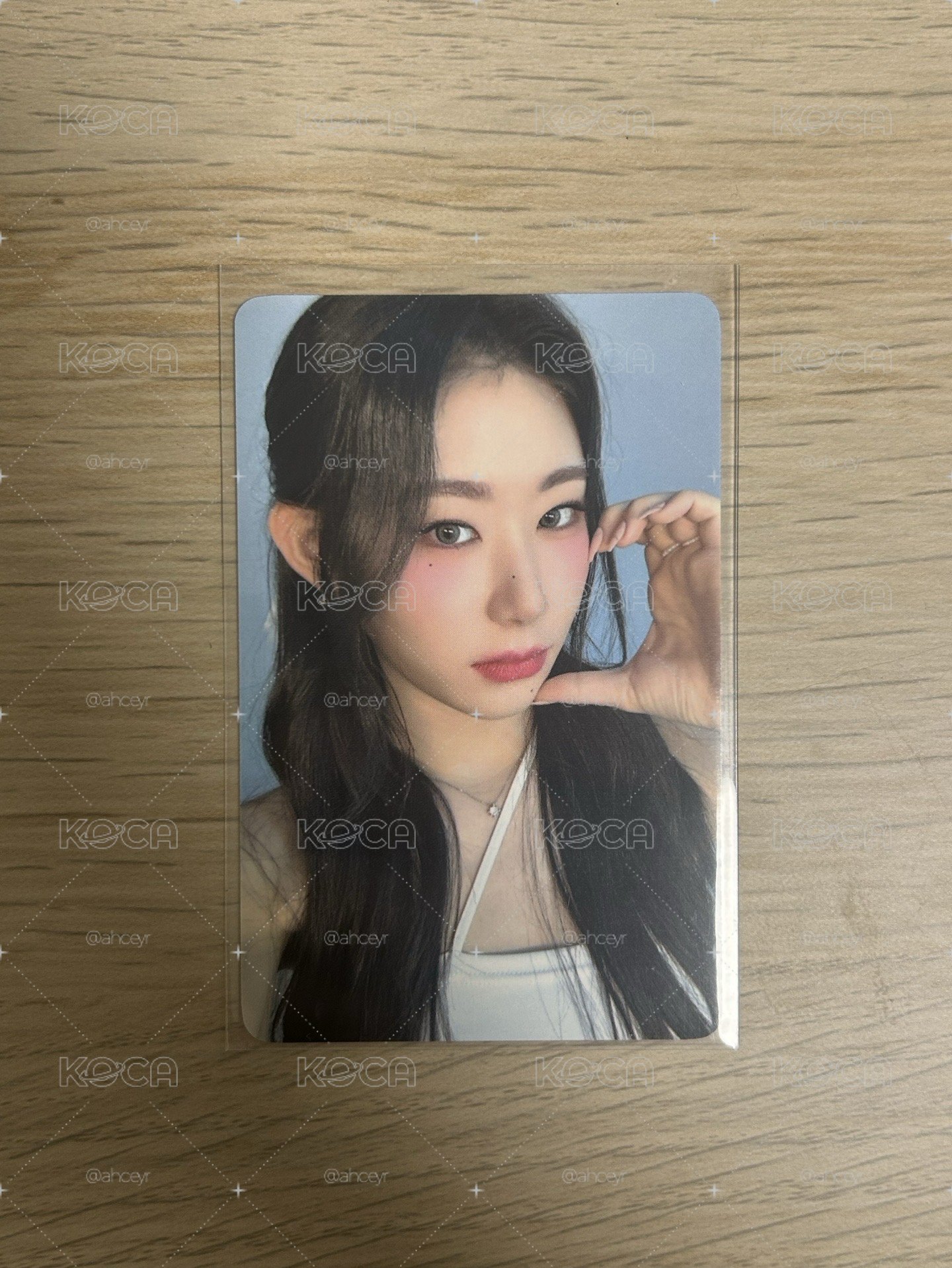 ITZY 彩領 半心 kmd wm1.0